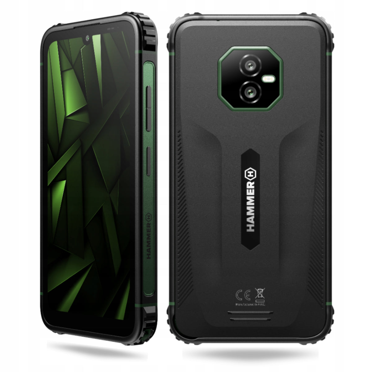 2X Armored Smartphone HAMMER Ranger 6/128GB IP69 Gorilla Glass 5 Brand Hammer