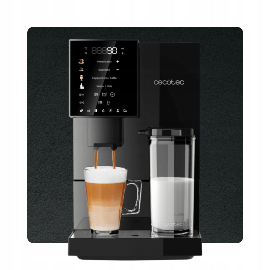 2X Automatic Express Cecotec Cremmaet Compactccino Connected Black