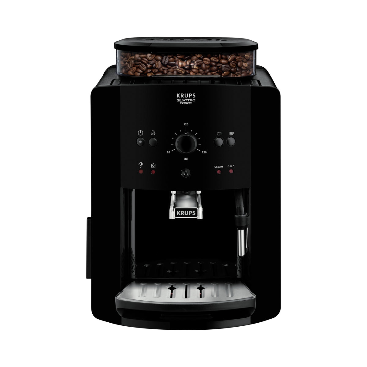 2X Automatic coffee machine KRUPS EA 8110, black