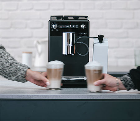 2X Automatic espresso machine Melitta Latticia OT 1450 W Black Mills Model Latticia OT