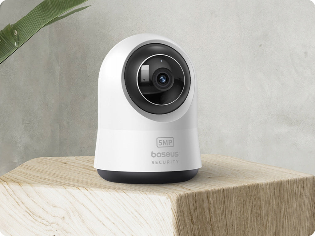 2X BASEUS 3K WIRED INTERNAL WI-FI CAMERA IR ZOOM MONITORING FOR HOME Model P1 Pro