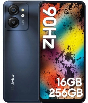 2X BLACKVIEW Color 8 8/256GB 6000mAh, smartphone, black