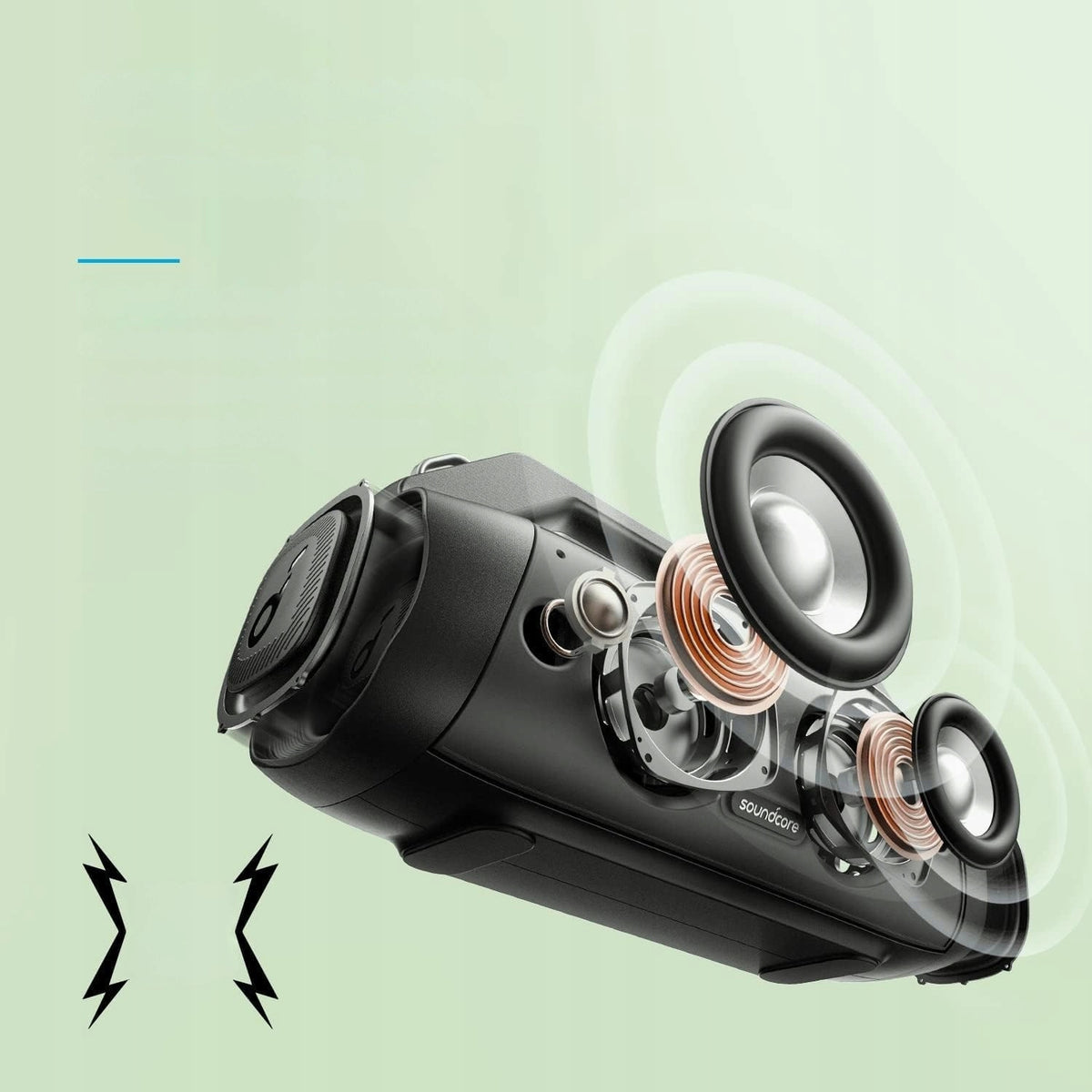 2X BLUETOOTH MOTION BOOM SPEAKER PLUS 80W IP67 Model other