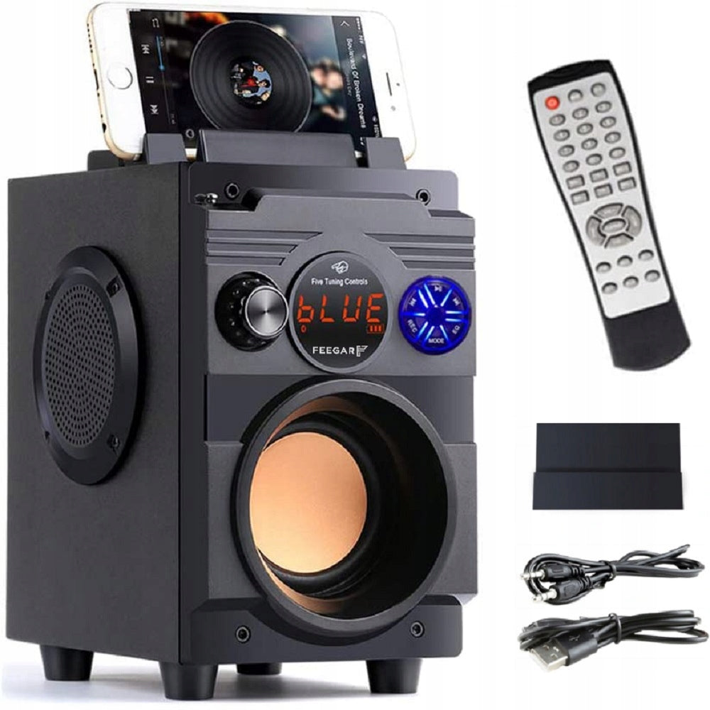 2X BLUETOOTH SPEAKER FEEGAR SHOWJET 30W HIFI KARAOKE 12H 4000MAH RADIO FM U Brand Feegar