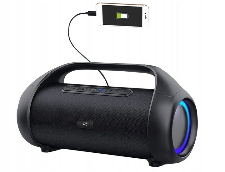 2X BLUETOOTH SPEAKER PORTABLE MANTA SPK310 SIRI GOOGLE 90W TALK IPX5 Model SPK310