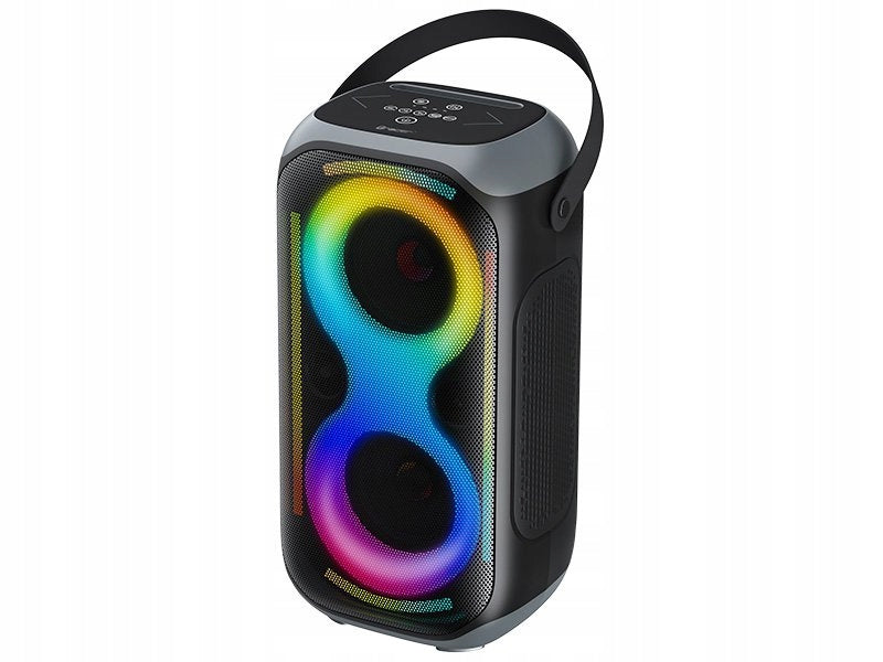 2X BLUETOOTH SPEAKER PORTABLE WIRELESS BOOMBOX USB AUX KARAOKE LED 50 Model other