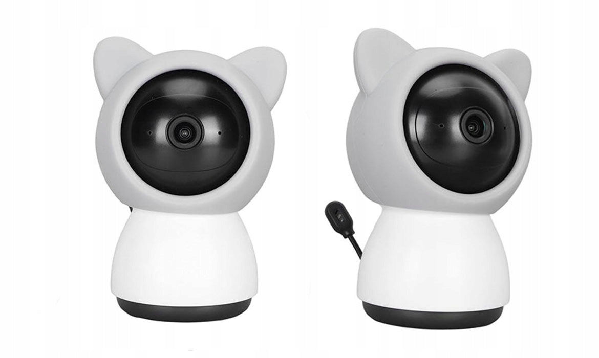 2X Baby Monitor with 3 MP HD Camera with Motion Sensor and App Kind electronic nanny