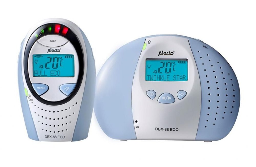 2X Baby monitor ALECTO BABY DBX-88 lullabies Brand Alecto