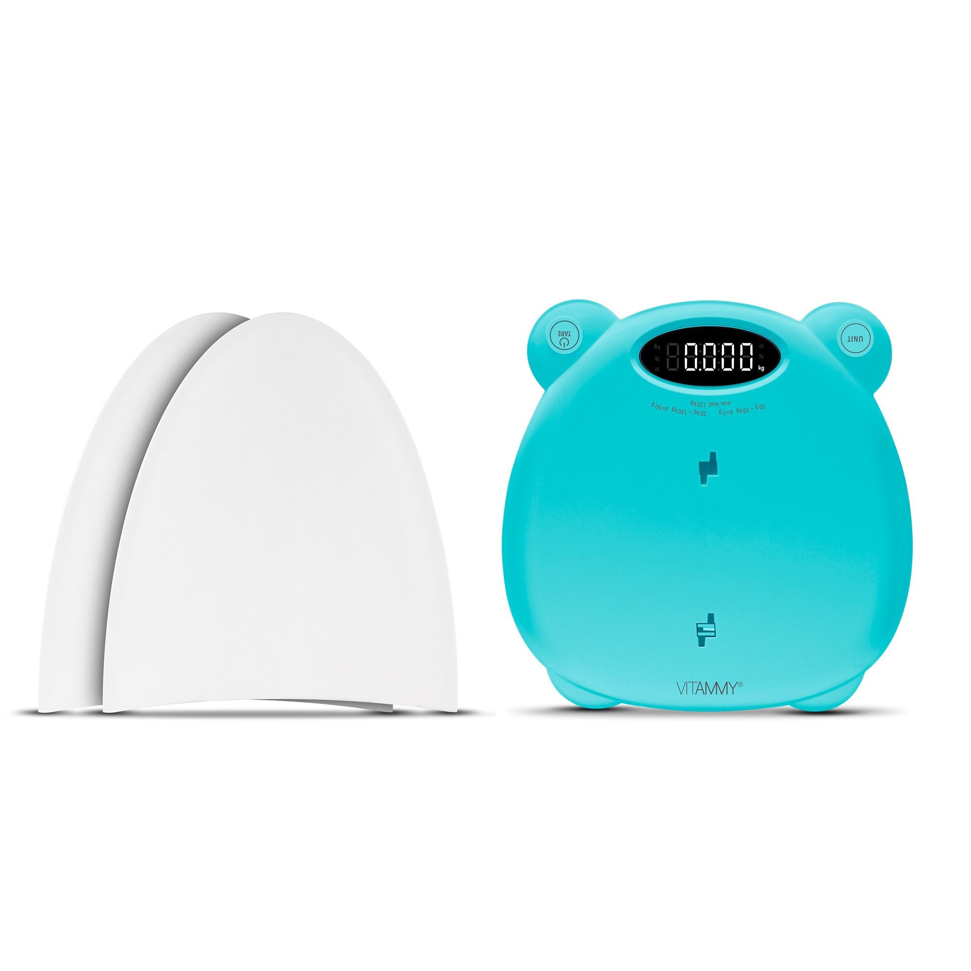 2X Baby scale VITAMMY Babycinno Turquoise Brand VITAMMY