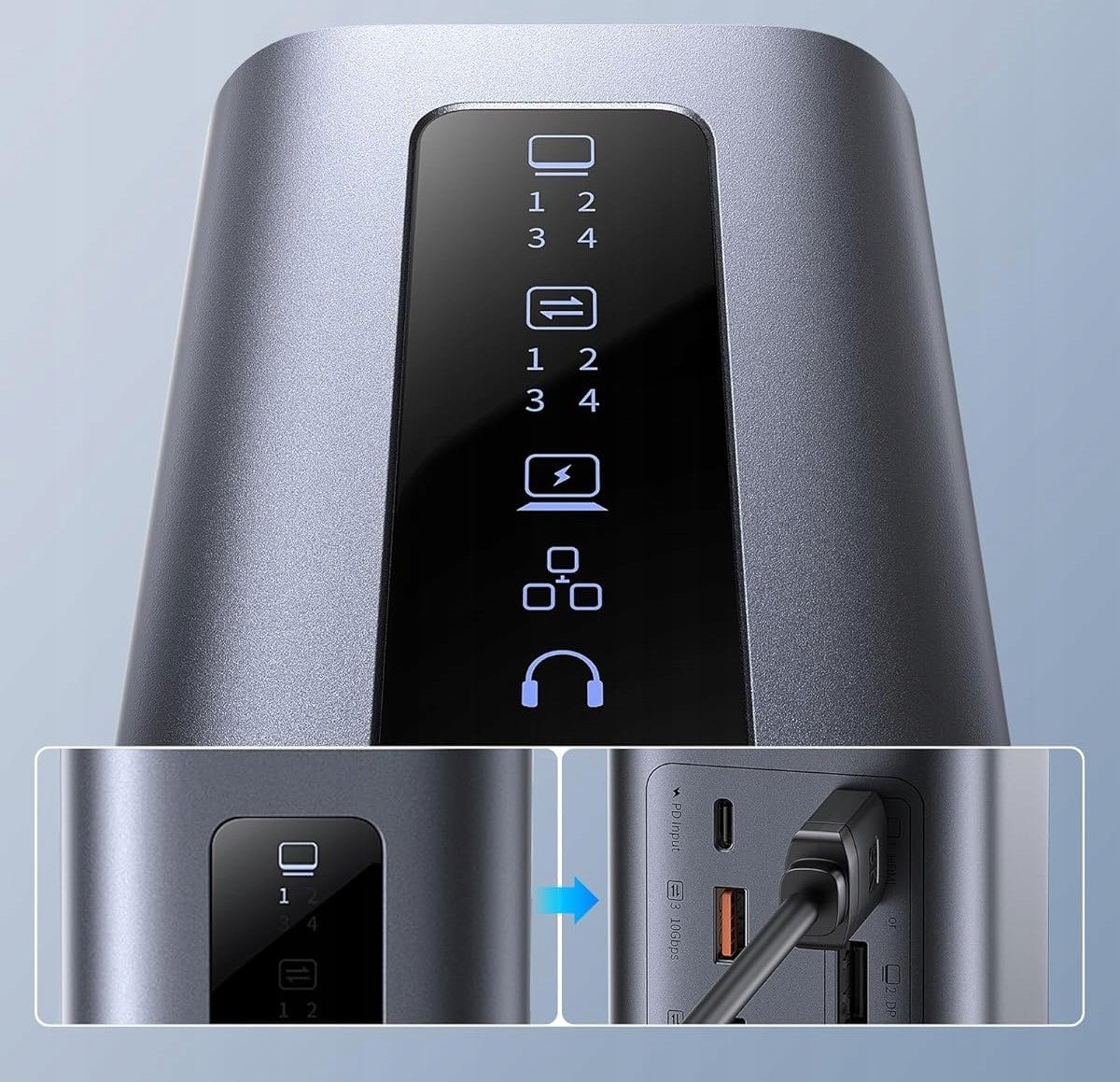 2X Baseus Spacemate Series 11in1 PD 100W Docking Station Manufacturer code B0CYSPFJW8