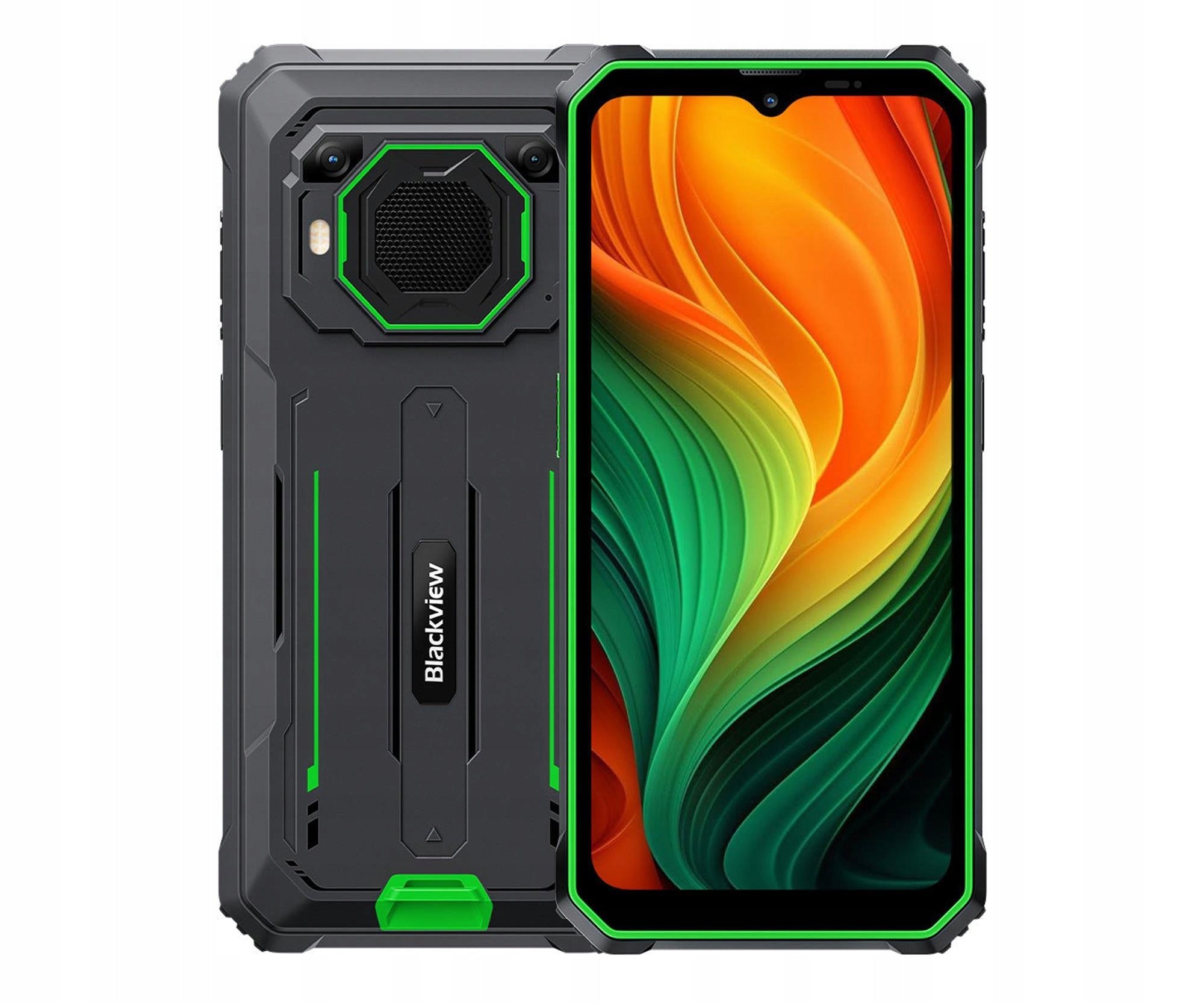 2X Blackview BV6200 Plus, 8+16/256GB, 11000mAh, Green