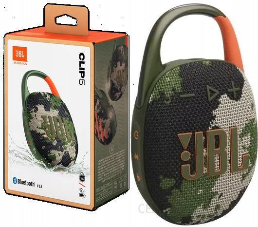 2X Bluetooth Speaker JBL Clip 5 Squad Brand JBL