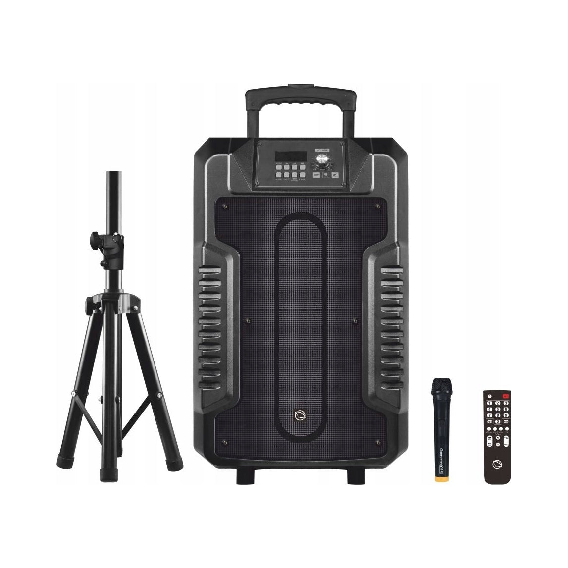 2X Bluetooth Speaker Karaoke Stage MANTA LETO 100W MIC TWS Tripod Micro