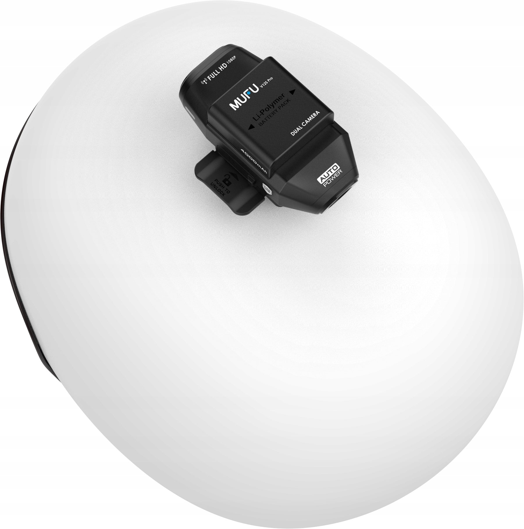 2X CAMERA video recorder for motorcycle MUFU V12S pro 1080p 30fps front and you Model V12S pro