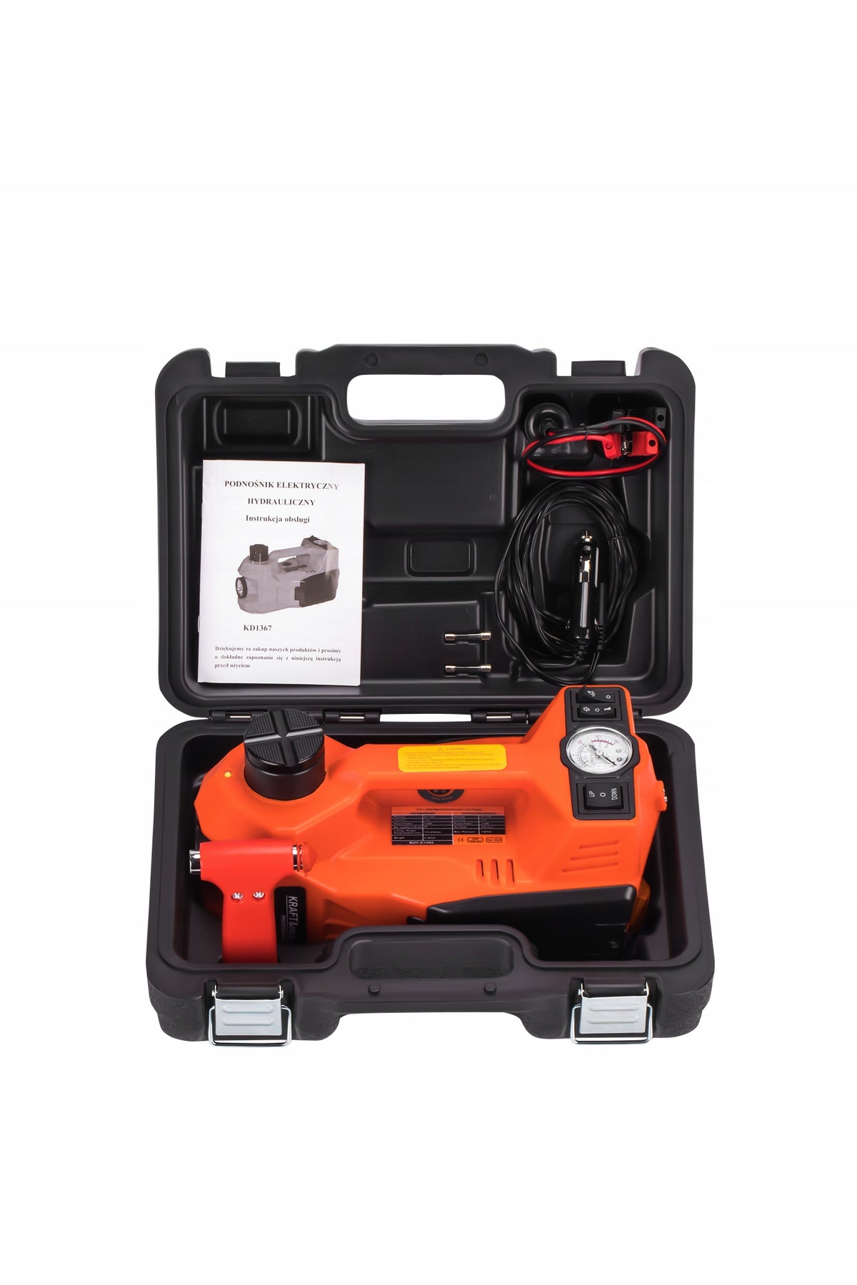 2X CAR LIFT 5T ELECTRIC 150W 155-450mm COMPRESSOR FLASHLIGHT 5w Product weight with unit packaging 8 kg