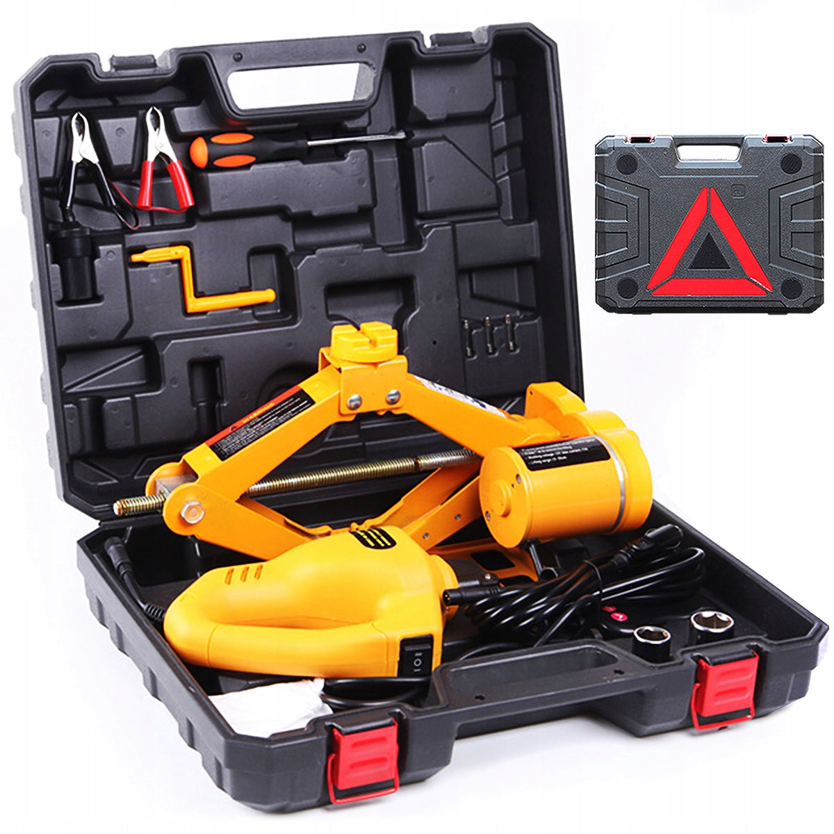 2X CAR LIFT TRAPEZOIDAL JACK ELECTRIC HYDRAULIC TRAPEZOID