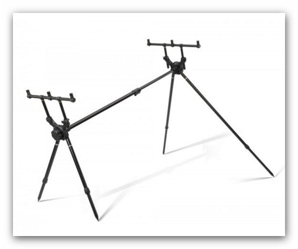2X CARP STAND ANACONDA ROD UNDER ROCK HOPPER
