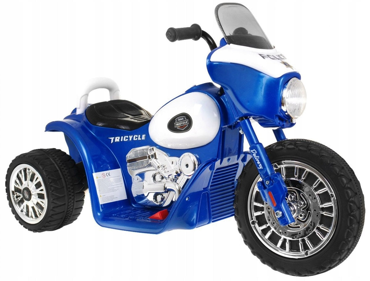 2X CHOPPER children's motorbike for battery BOARD WITH NAME driver's license