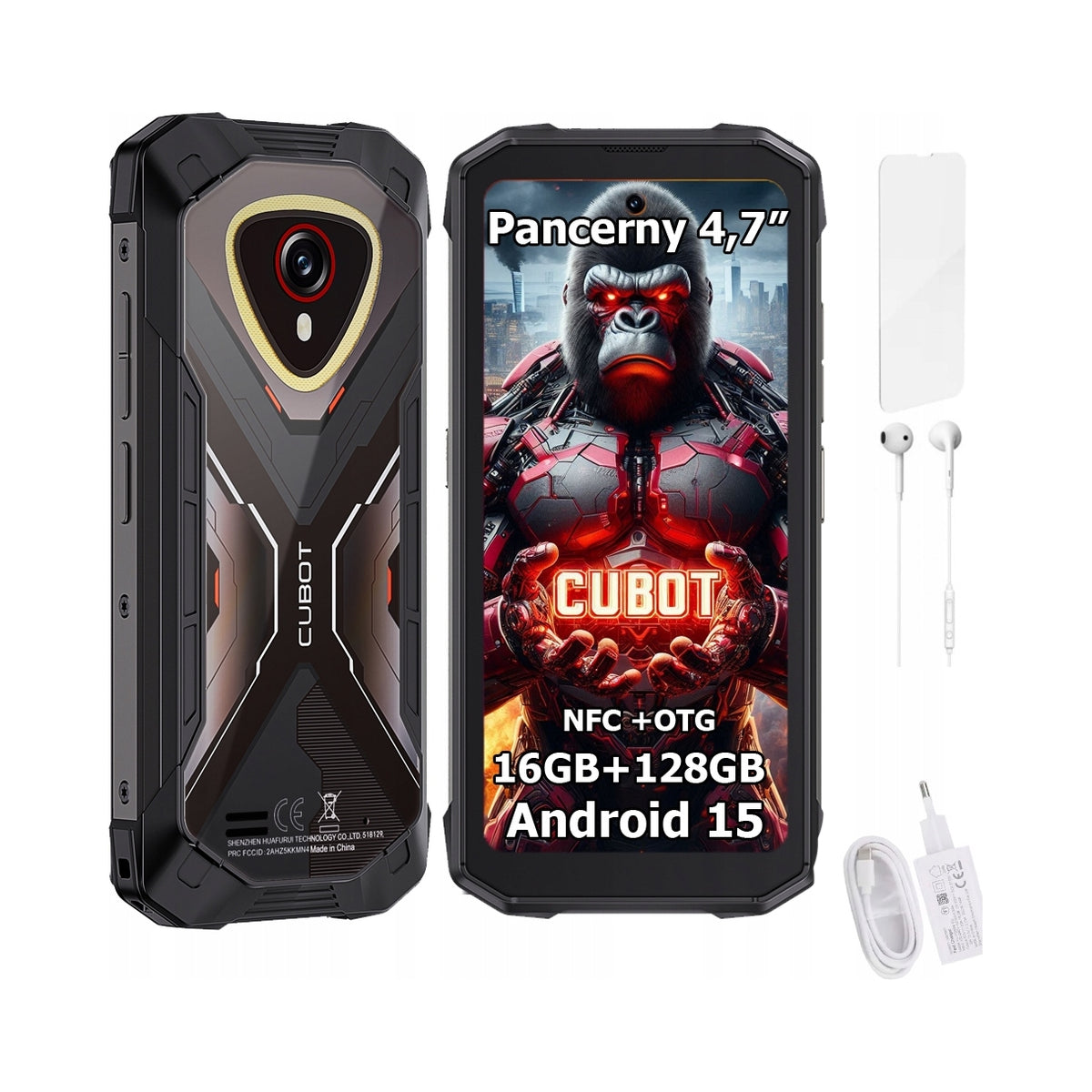 2X CUBOT KingKong Mini 4, 6/128GB, grey