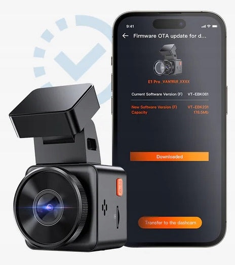 2X Car Camera Vantrue E1 Pro LTE 4K/WiFi/1,58"