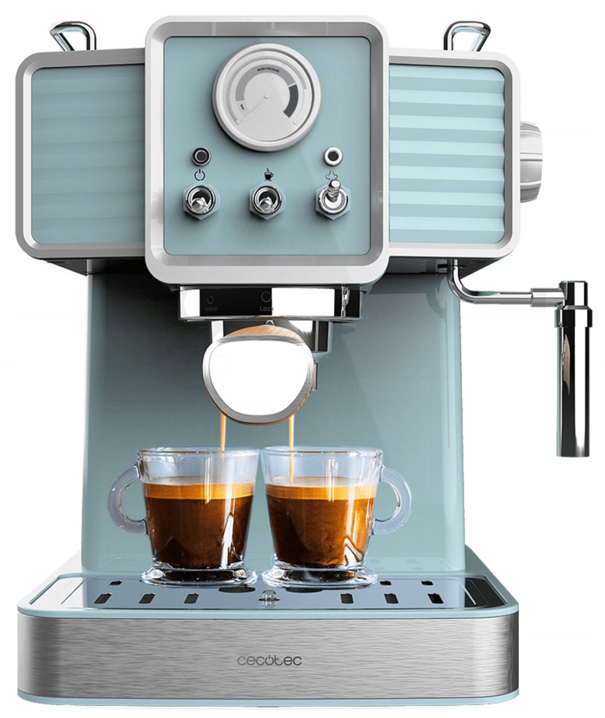 2X Cecotec Power Espresso 20 Tradizionale flask coffee maker Brand Cecotec