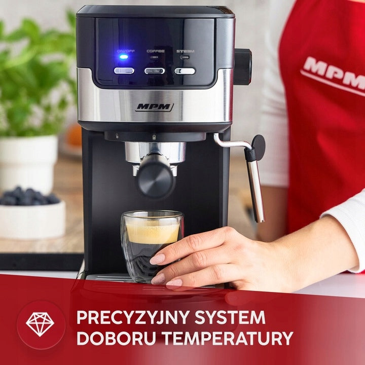 2X Coffee Maker, Silver/Black Model MKW-13M
