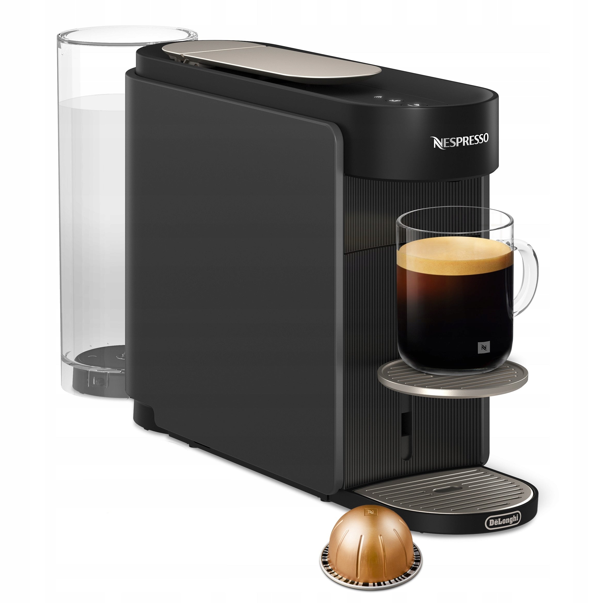 2X DE LONGHI-NESPRESSO capsule maker ENV200.GY Vertuo UP Anthracite Brand De'Longhi