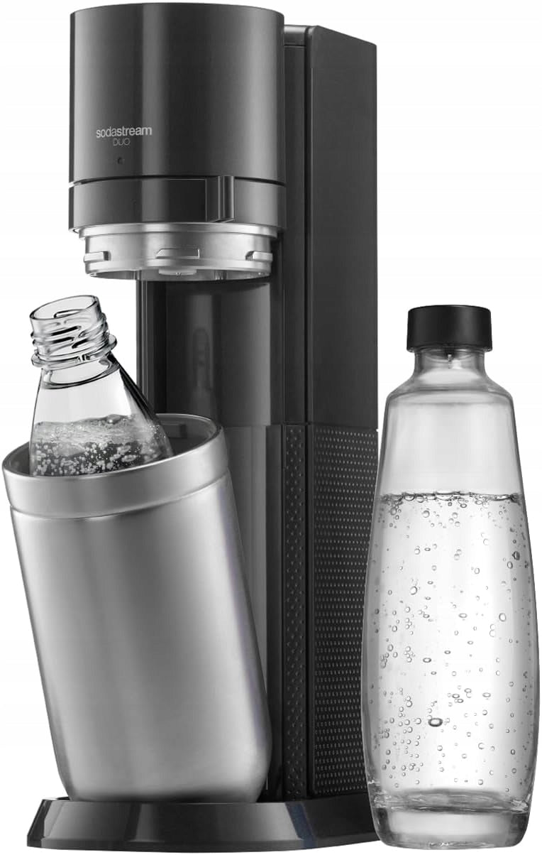 2X DUO WATER SATURATOR 1L MANUAL STAINLESS STEEL WIRELESS WITHOUT BOTTLES