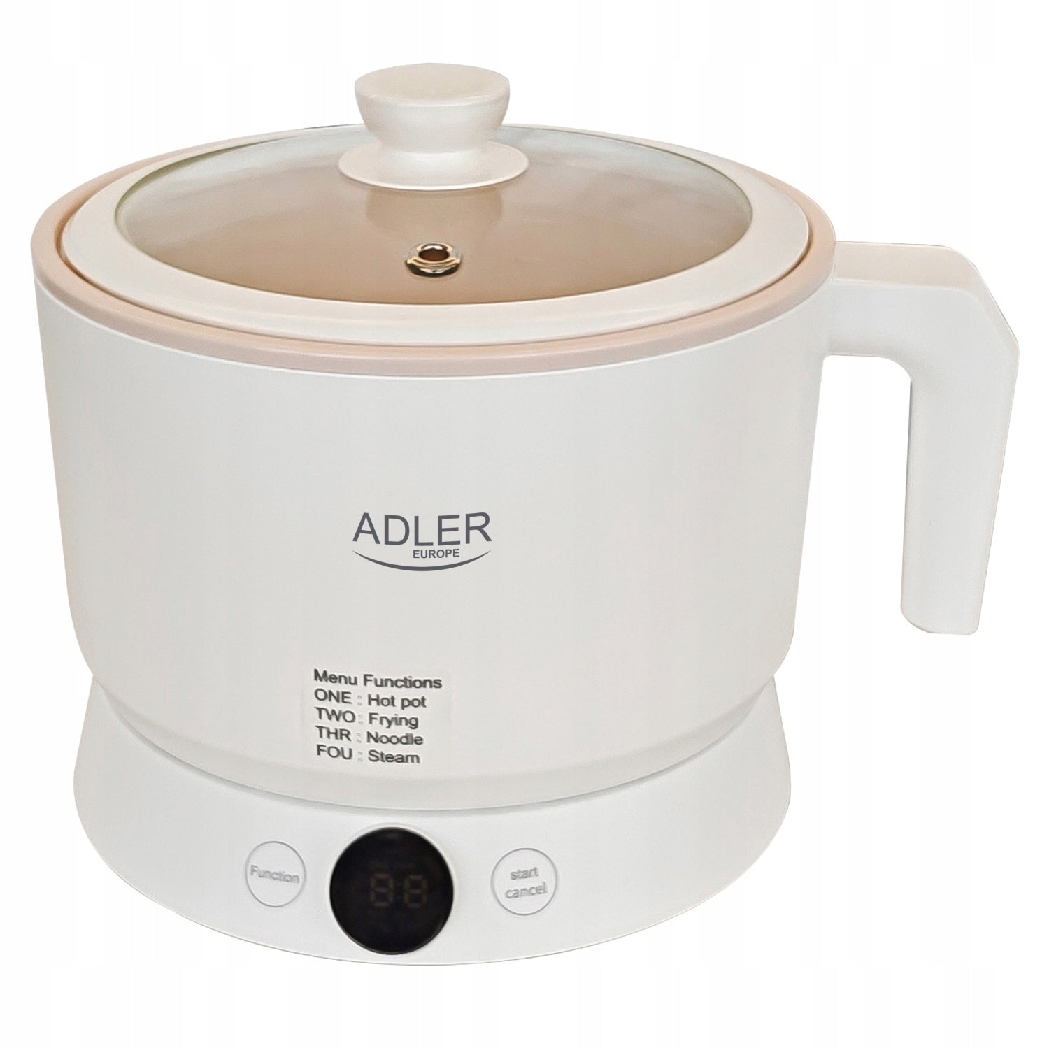 2X ELECTRIC COOKING POT MULTIFUNCTIONAL NON-STICK 4 OPERATING MODES L