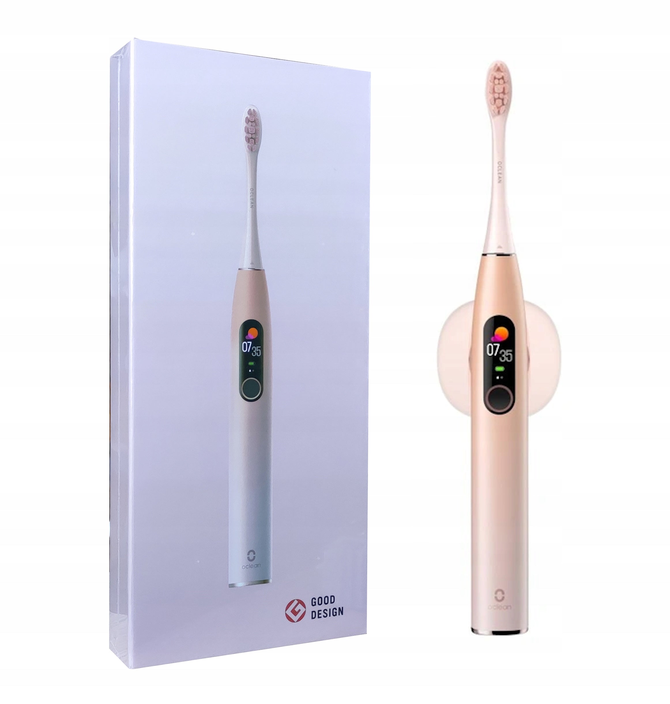 2X Electric toothbrush OCLEAN X PRO 2020 Pink
