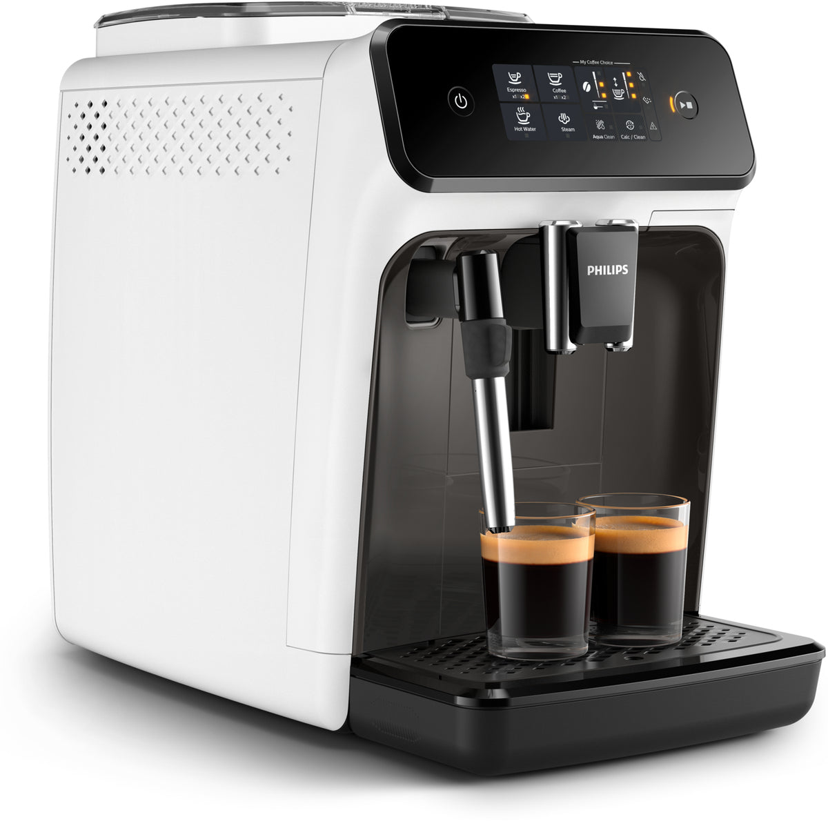 2X Espresso machine automatic Philips EP1223/00 1500 W white Model EP1223/00