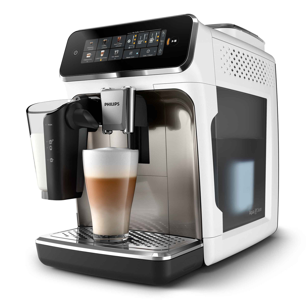 2X Espresso machine automatic Philips EP3343/90 1500 W white Brand Philips