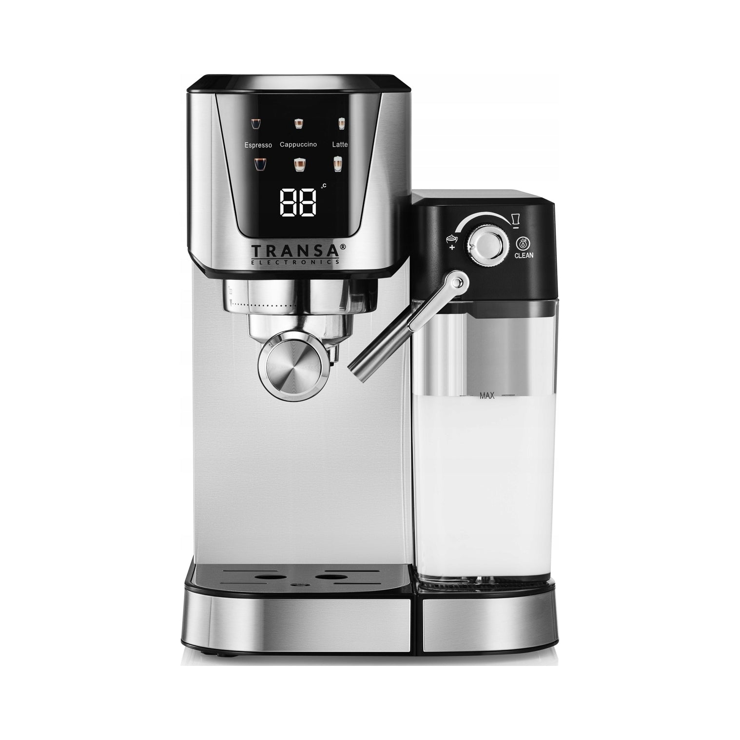2X Espresso machine flask with frother AUTOMAT LCD Pump ULKA 20 BA