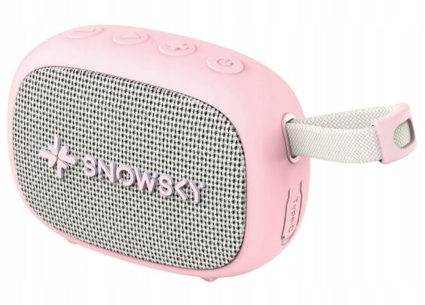 2X FIIO SNOWSKY ANYWHERE PORTABLE WIRELESS BLUETOOTH SPEAKER 5.4 PINK