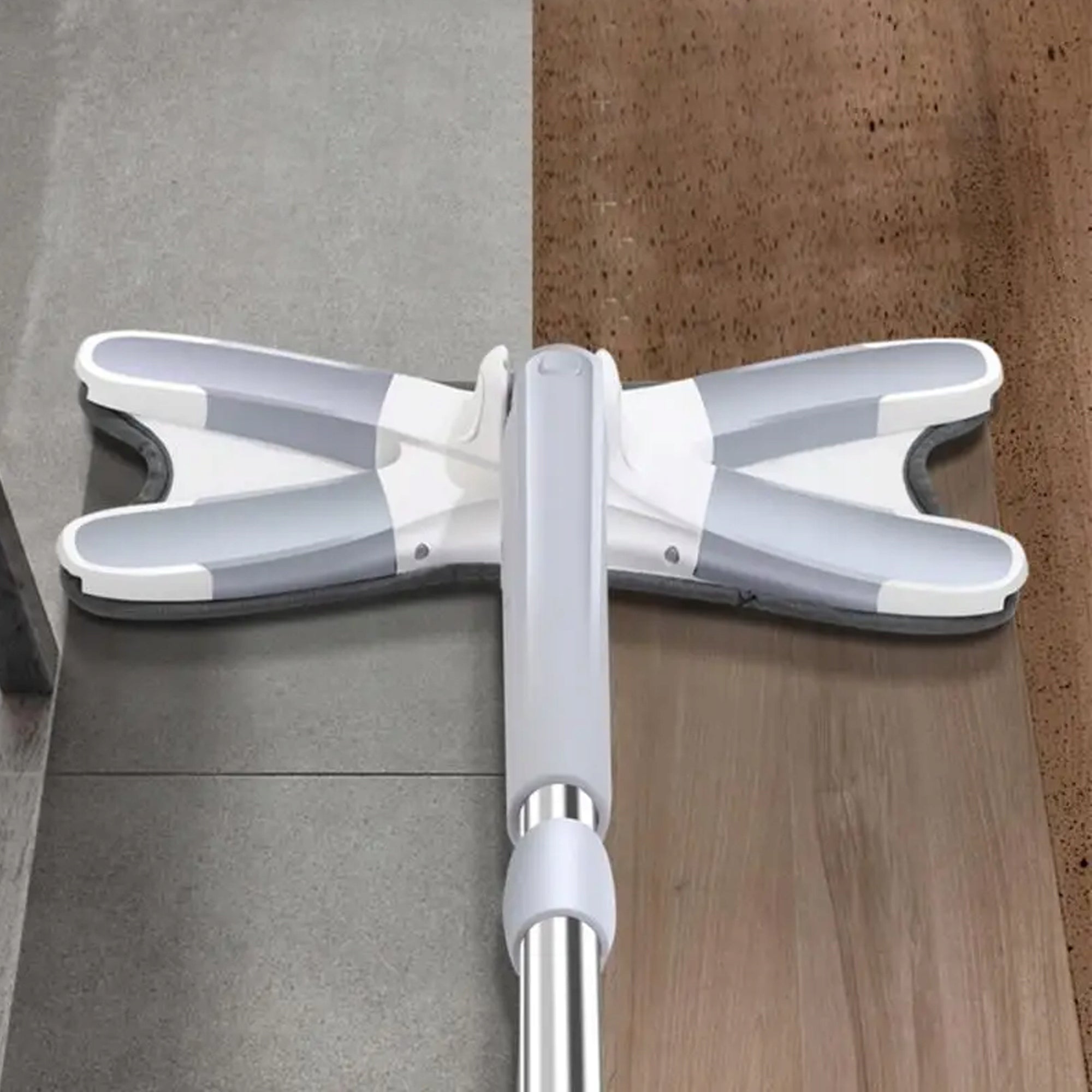 2X FLAT ROTARY MOP WITH FLOOR CLEANER CARTRIDGE MICROFIBER CARTRIDGE Manufacturer code WIELOFUNKCYJNY PRAKTYCZNY CZYSZCZENIA OKIEN