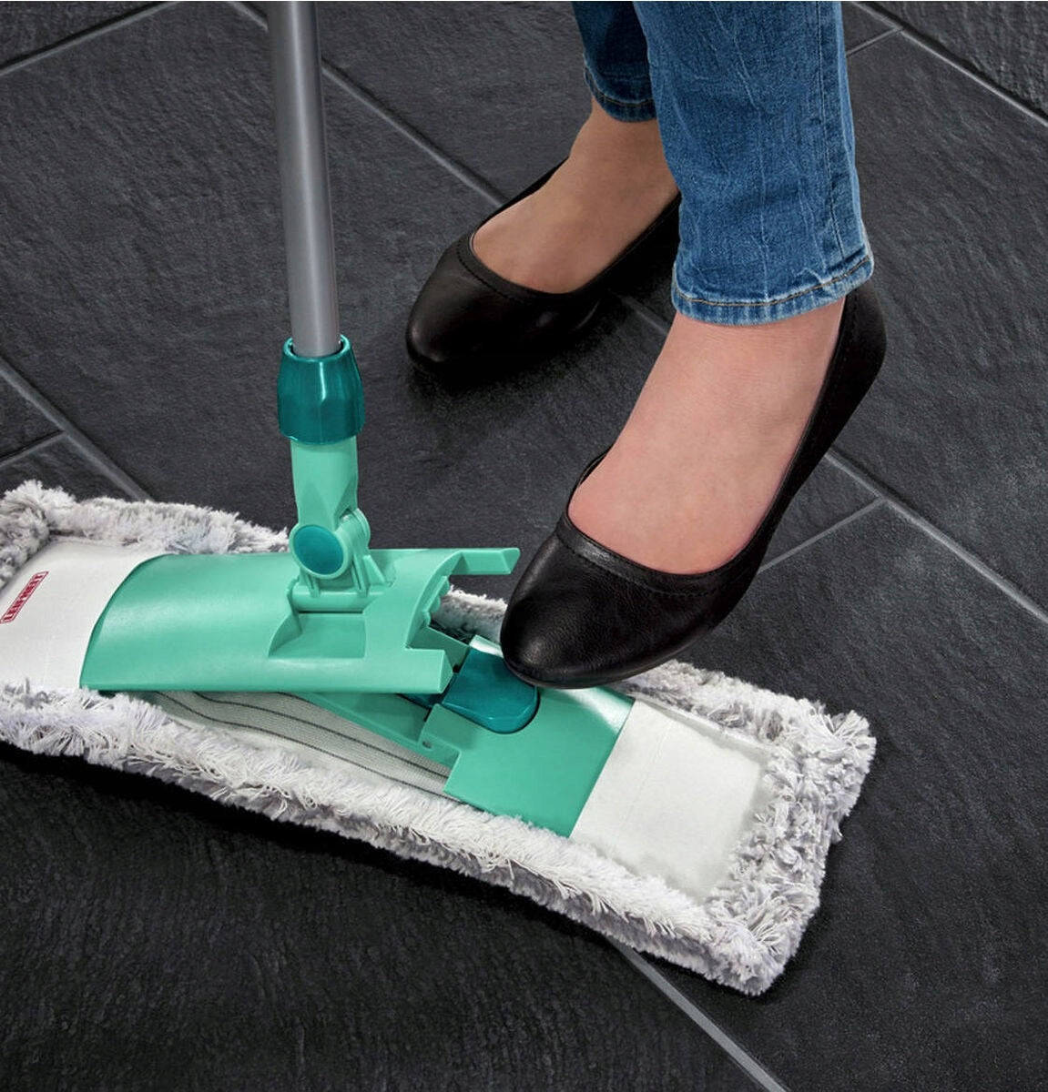 2X Flat mop Leifheit Classic XL 42 cm