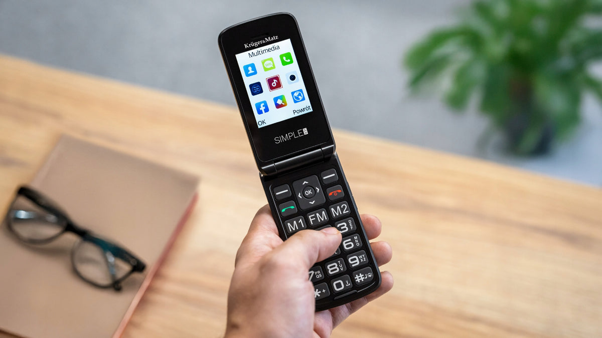 2X GSM phone for senior Kruger&Matz Simple 931 Brand Kruger&Matz