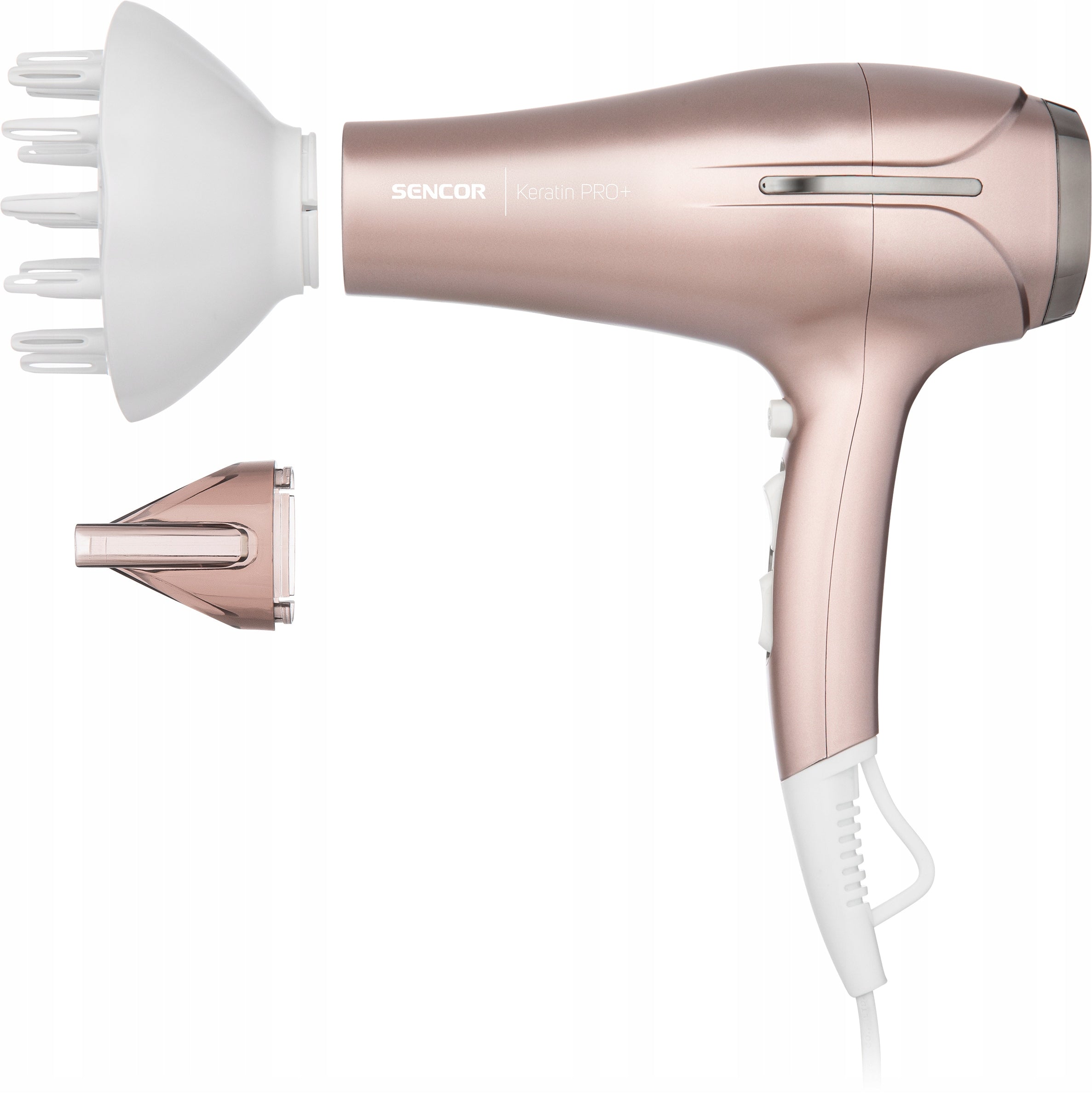 2X HAIR DRYER SENCOR SHS 6800RG 2300W Ionization Diffuser Concentrated Brand Sencor