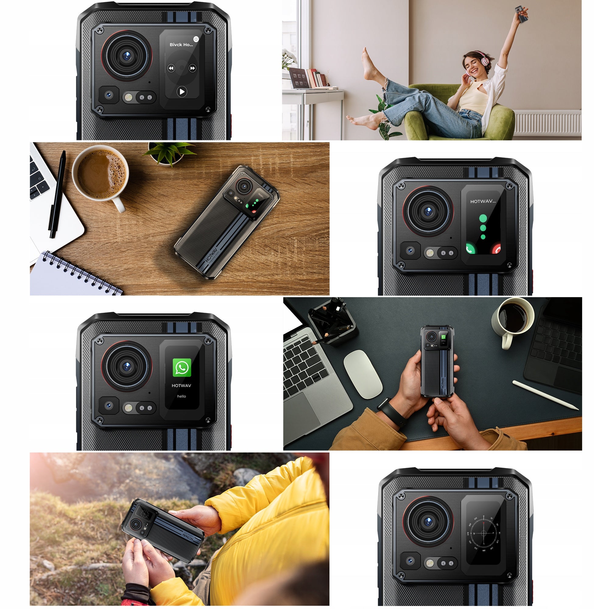 2X HOTWAV Cyber 15 12+12/256GB, 6280mAh, smartphone, black Built-in memory 256 GB