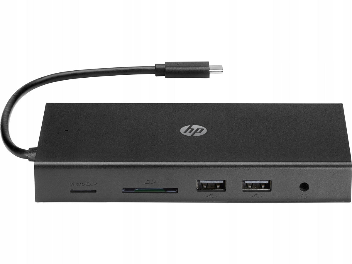 2X HP Travel USB-C Multi Port Hub