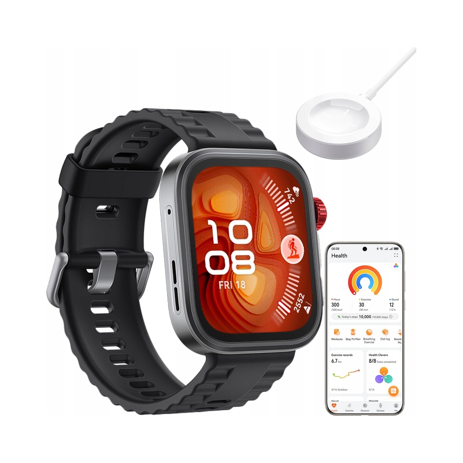 2X HUAWEI WATCH FIT 4 PRO BLACK