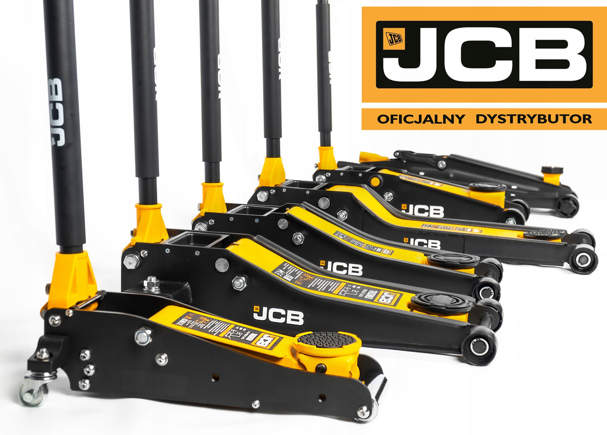 2X HYDRAULIC FROG CAR LIFT WITH JACK EXTENSION 2,5T 150-53 Brand JCB
