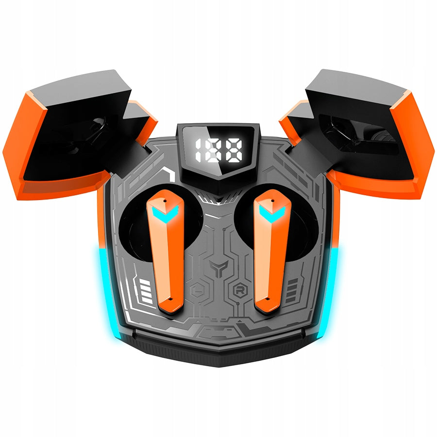 2X Headphones CANYON DoubleBee GTWS-2 Orange Brand Canyon