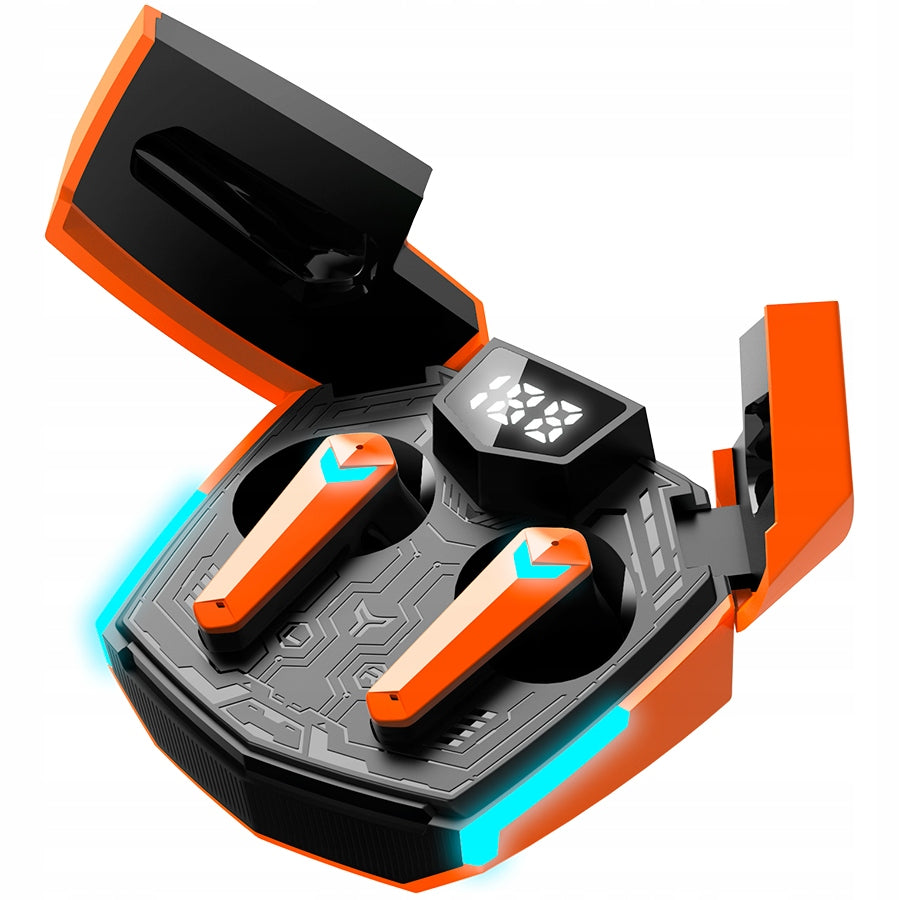 2X Headphones CANYON DoubleBee GTWS-2 Orange Model GTWS2