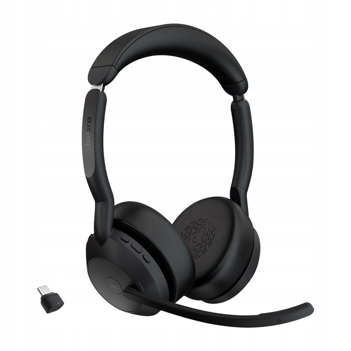 2X Headphones with microphone Jabra Evolve2 55 MS Stereo USB-C Model 25599-999-899