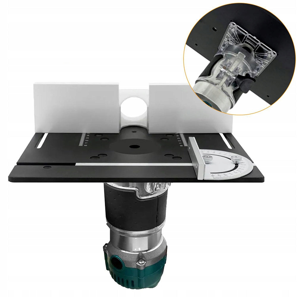 2X INSERT FOR MILLING TABLE PLATE ALUMINUM TOP TRIMMER INSERT PLATE Milling machine type specialized
