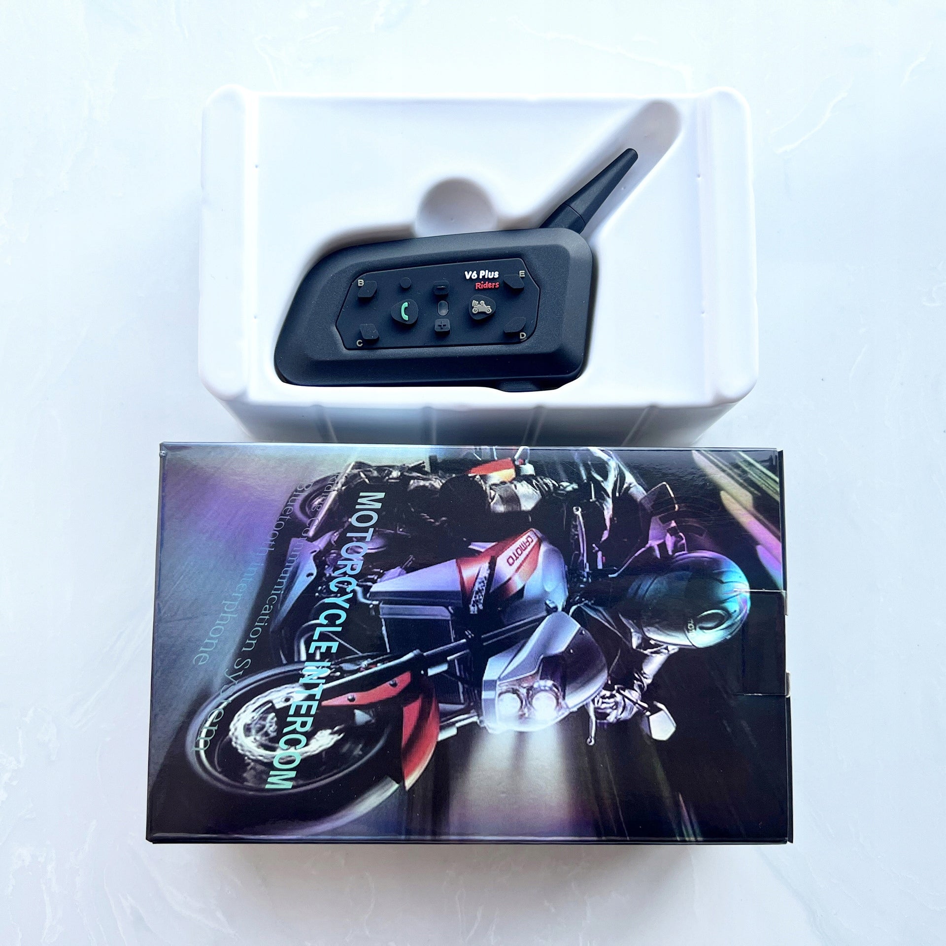 2X INTERCOM MOTORCYCLE INTERCOM EJEAS V6 PRO NEW VERSION 2024 IP67 1200M
