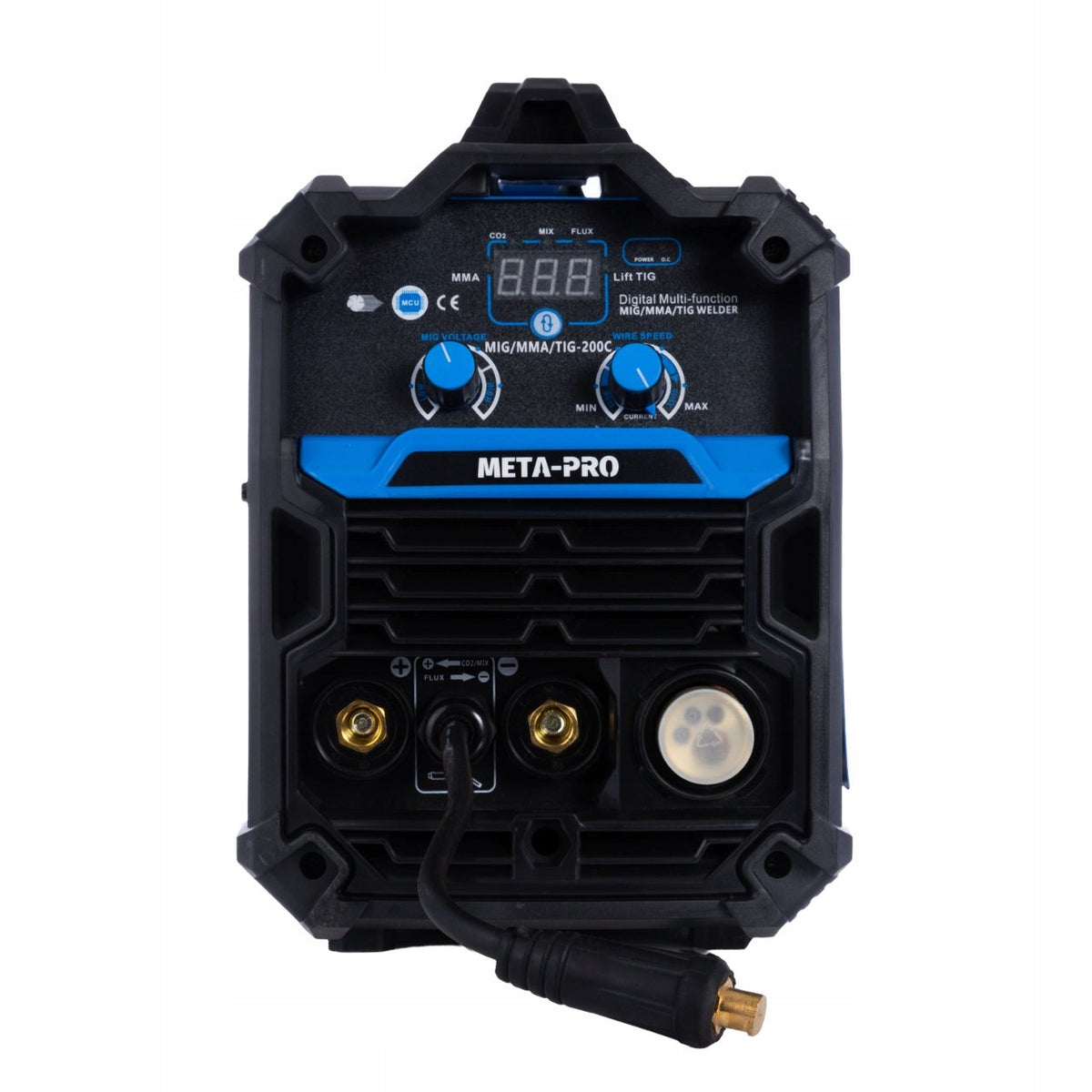 2X INVERTER WELDING MACHINE MIGOMAT MIG MAG MMA TIG LIFT 200A Brand META-PRO