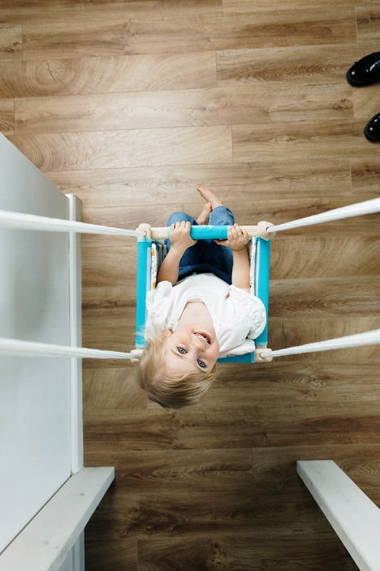 2X Junior Boho Baby Swing - Blue Brand no brand