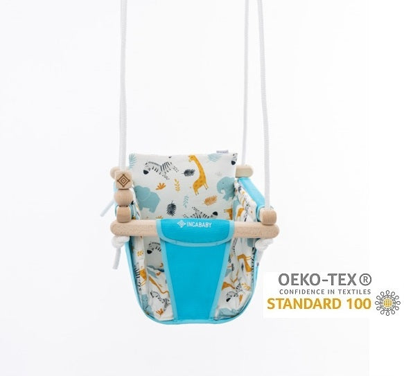 2X Junior Boho Baby Swing - Blue